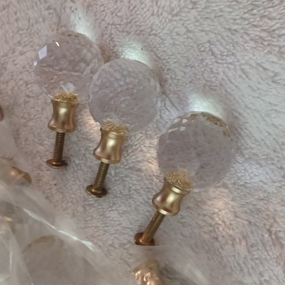 Door Pull door knobs crystal look knobs replacement knobs set of 11 - Picture 2 of 5